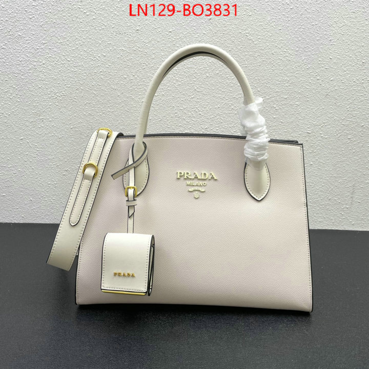 Prada Bags(4A)-Handbag-,best quality replica ,ID: BO3831,$: 129USD