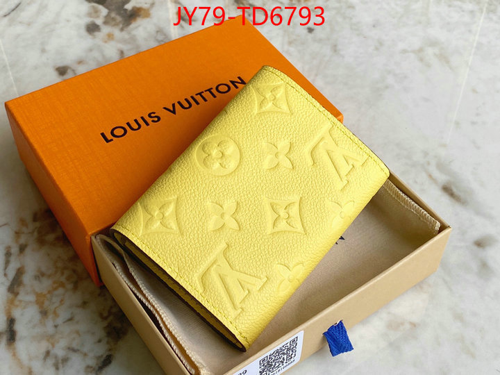 LV Bags(TOP)-Wallet,ID: TD6793,$: 79USD