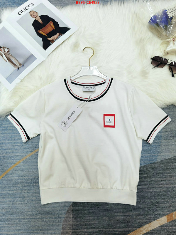 Clothing-Chanel,what 1:1 replica , ID: CE4983,$: 95USD