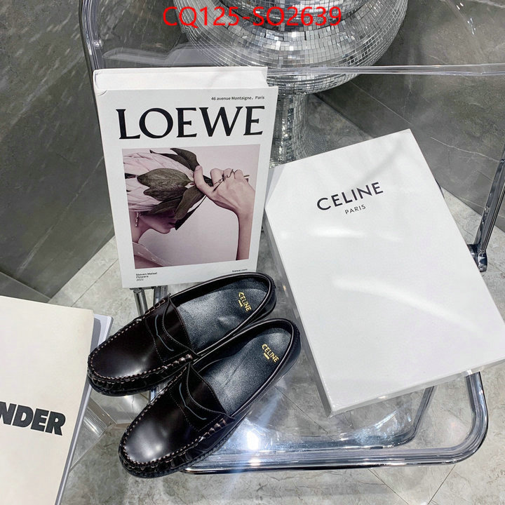 Women Shoes-CELINE,website to buy replica , ID: SO2639,$: 125USD