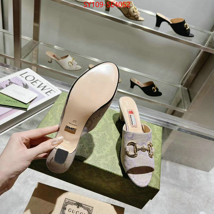 Women Shoes-Gucci,top grade , ID: SE4052,$: 109USD