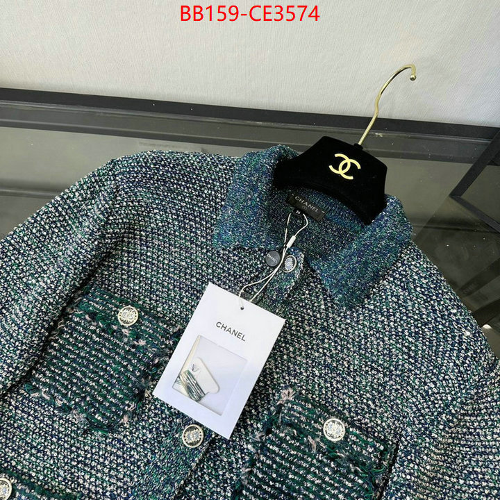 Clothing-Chanel,replica aaaaa+ designer , ID: CE3574,$: 159USD