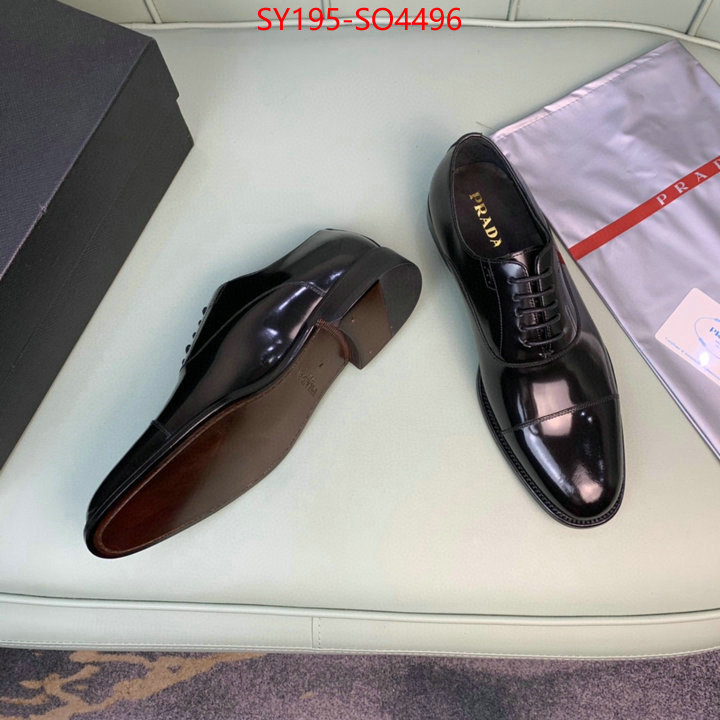 Men Shoes-Prada,we provide top cheap aaaaa , ID: SO4496,$: 195USD