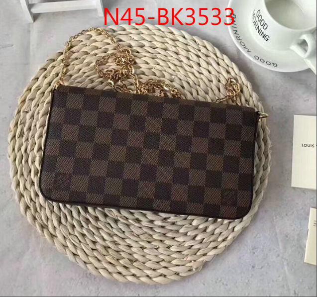 LV Bags(4A)-New Wave Multi-Pochette-,the best quality replica ,ID: BK3533,$: 45USD