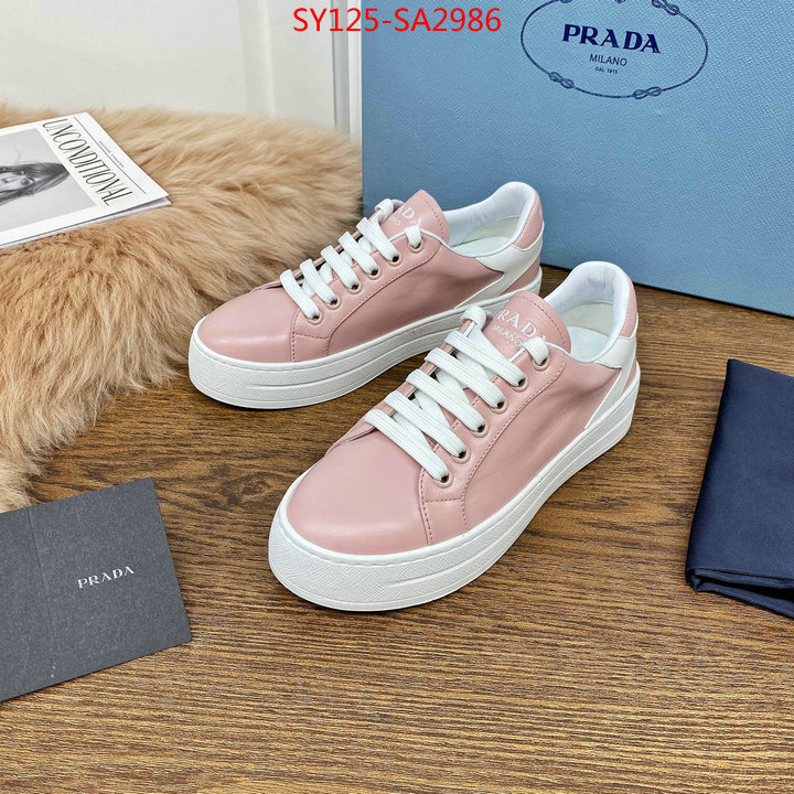 Women Shoes-Prada,high quality , ID:SA2986,$: 125USD