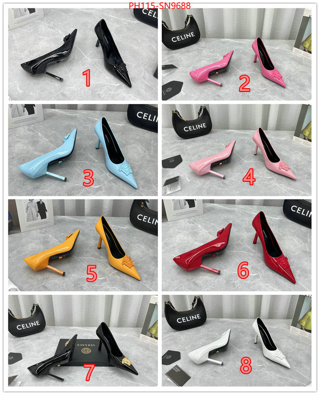 Women Shoes-Versace,buy top high quality replica , ID: SN9688,$: 115USD