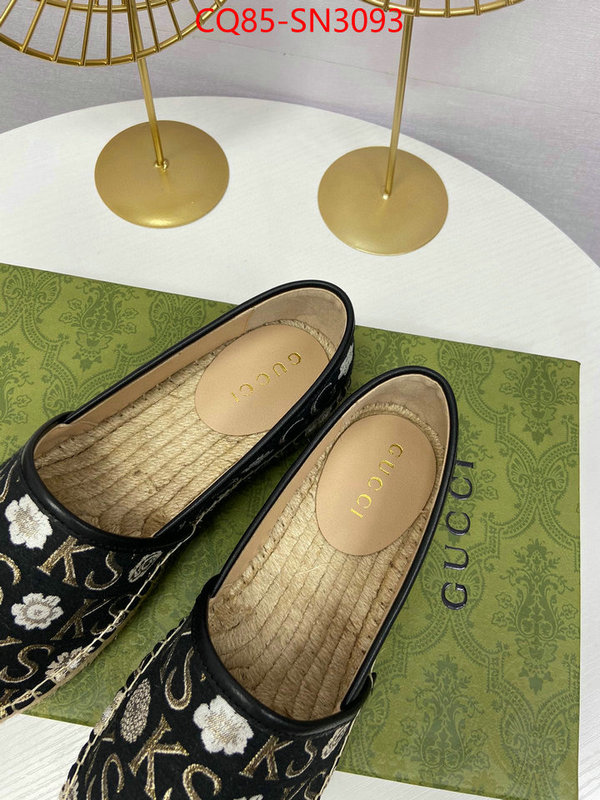 Women Shoes-Gucci,the quality replica , ID: SN3093,$: 85USD