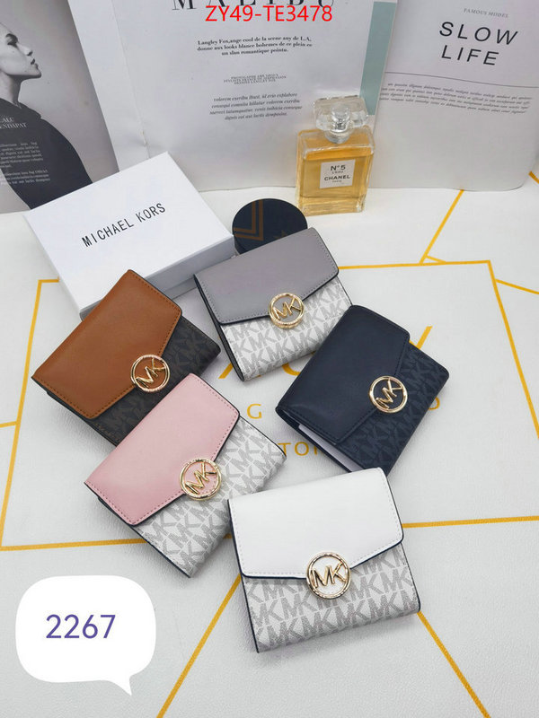 Michael Kors Bags(4A)-Wallet,cheap online best designer ,ID: TE3478,$: 49USD