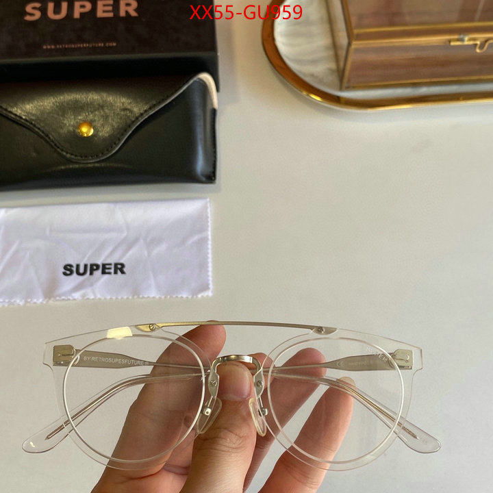 Glasses-Super,luxury fashion replica designers , ID: GU959,$: 55USD