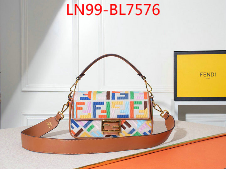 Fendi Bags(4A)-Baguette-,where to buy ,ID: BL7576,$: 99USD