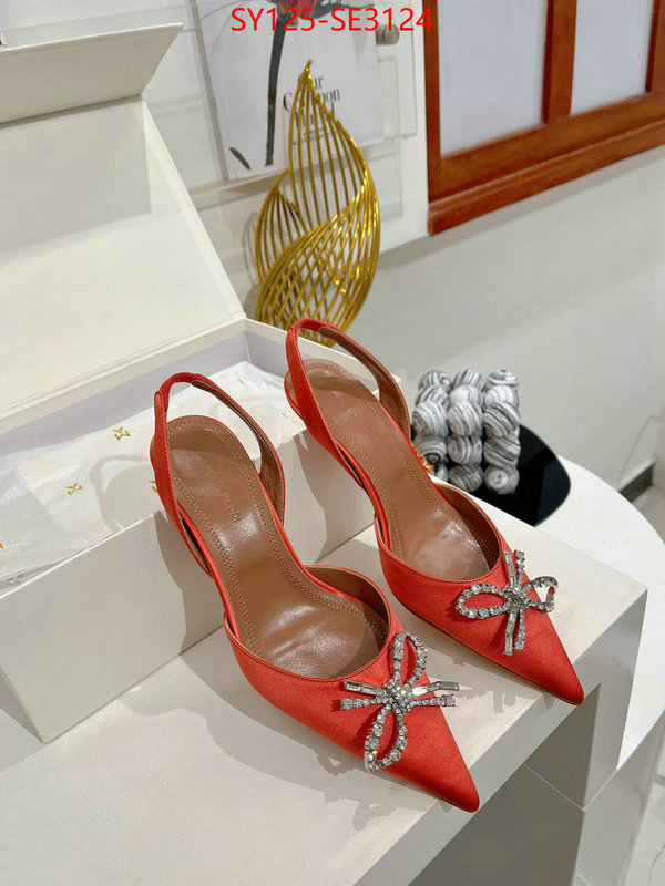 Women Shoes-Amina Muaddi,top quality , ID: SE3124,$: 125USD