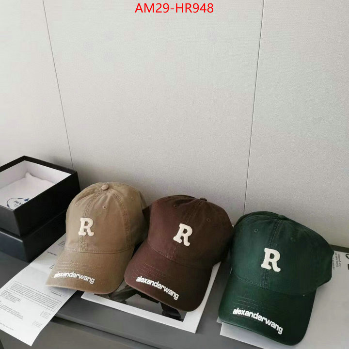 Cap (Hat)-Alexander Wang,fake cheap best online , ID: HR948,$: 29USD