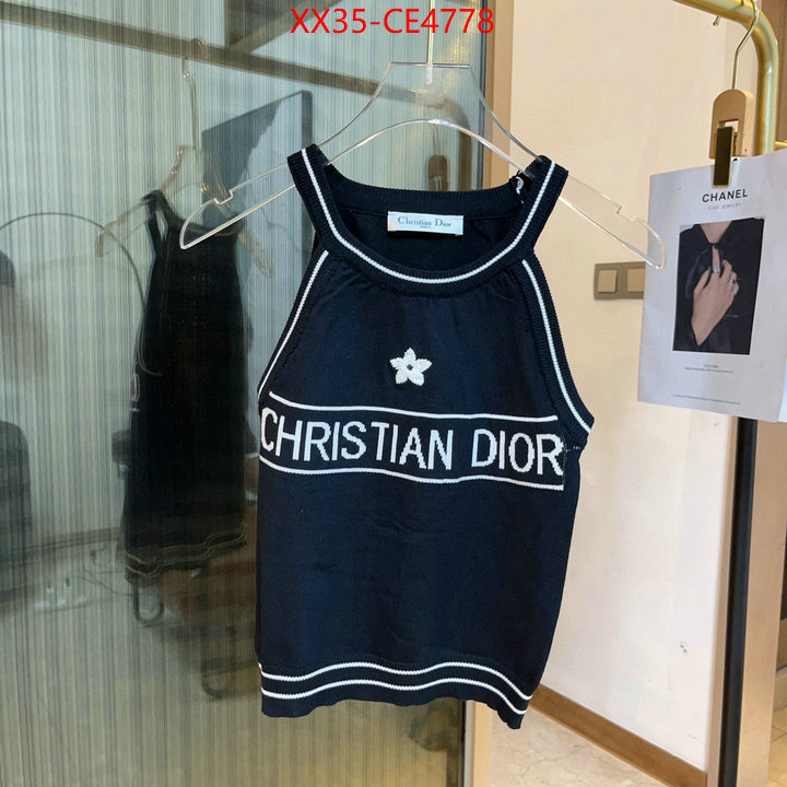 Clothing-Dior,only sell high-quality , ID: CE4778,$: 35USD