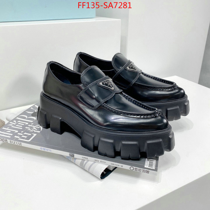 Women Shoes-Prada,fake , ID: SA7281,$: 135USD