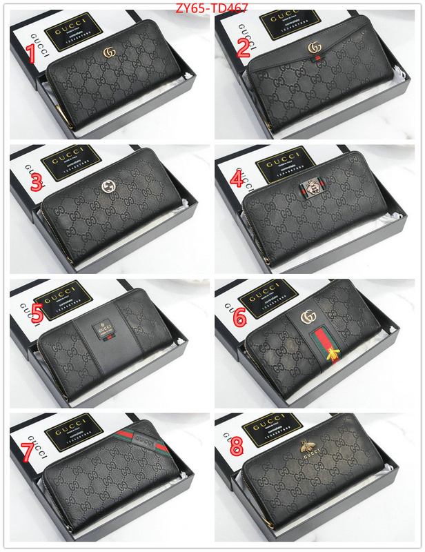 Gucci Bags(4A)-Wallet-,ID: TD467,$: 65USD