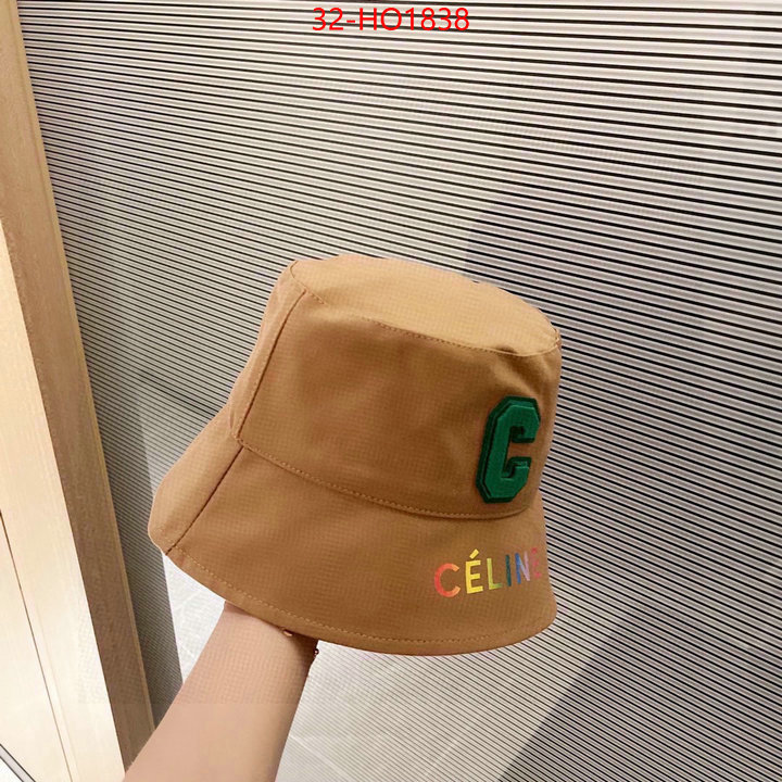 Cap (Hat)-Celine,wholesale 2023 replica , ID: HO1838,$: 32USD