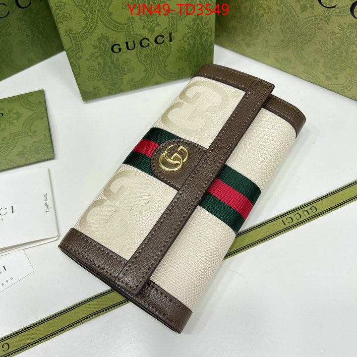 Gucci Bags(4A)-Wallet-,where quality designer replica ,ID: TD3549,$: 49USD