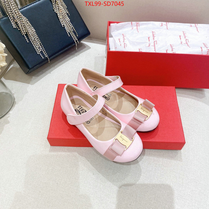 Kids shoes-Ferragamo,quality aaaaa replica , ID: SD7045,$: 99USD