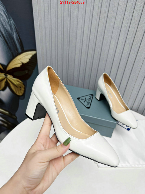 Women Shoes-Prada,the highest quality fake , ID: SE4089,$: 119USD