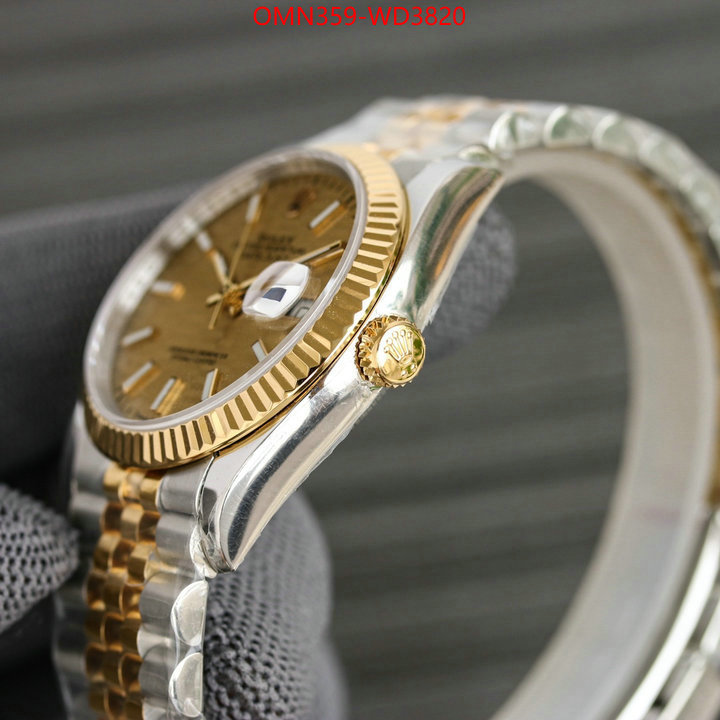 Watch (TOP)-Rolex,mirror copy luxury , ID: WD3820,$: 359USD