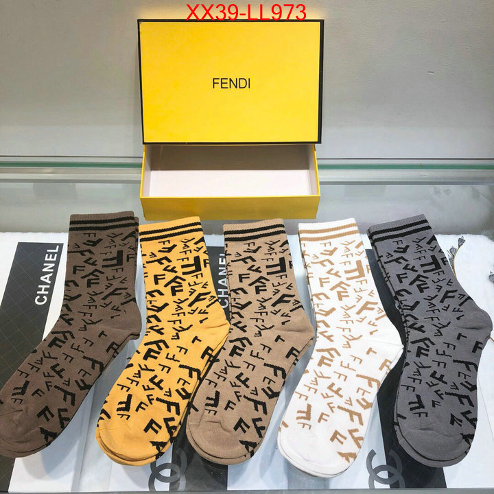 Sock-Fendi,where can you buy replica , ID: LL973,$:39USD