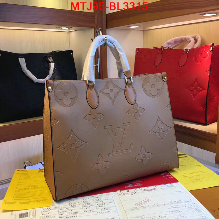 LV Bags(4A)-Handbag Collection-,ID: BL3315,$: 95USD