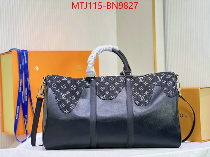 LV Bags(4A)-Keepall BandouliRe 45-50-,the highest quality fake ,ID: BN9827,$: 115USD