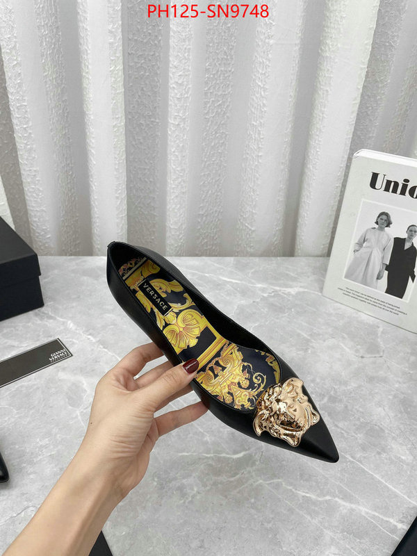 Women Shoes-Versace,aaaaa+ replica designer , ID: SN9748,$: 125USD