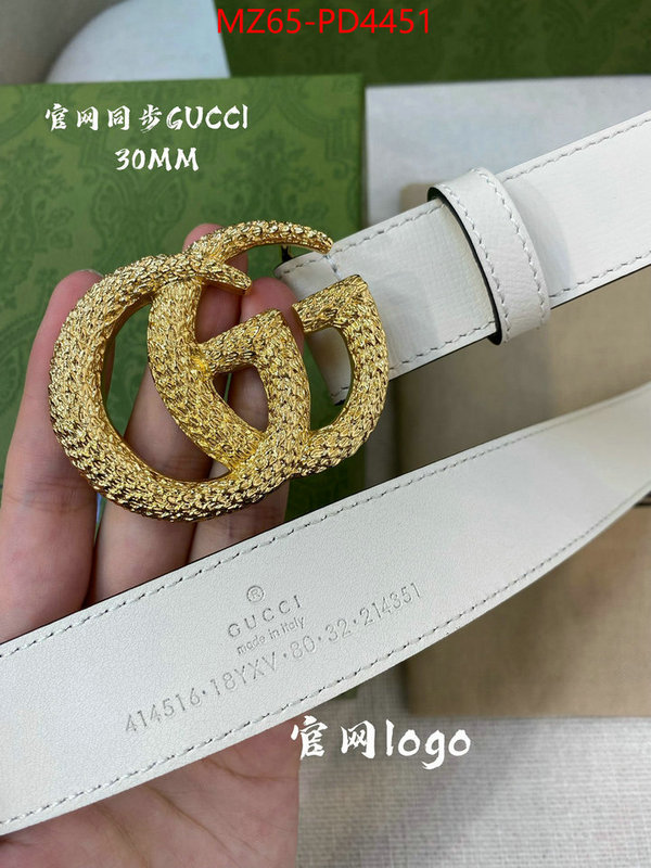 Belts-Gucci,the highest quality fake , ID: PD4451,$: 65USD