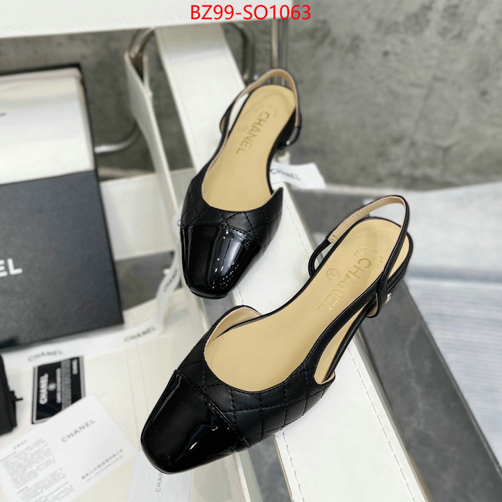 Women Shoes-Chanel,perfect quality designer replica , ID: SO1063,$: 99USD