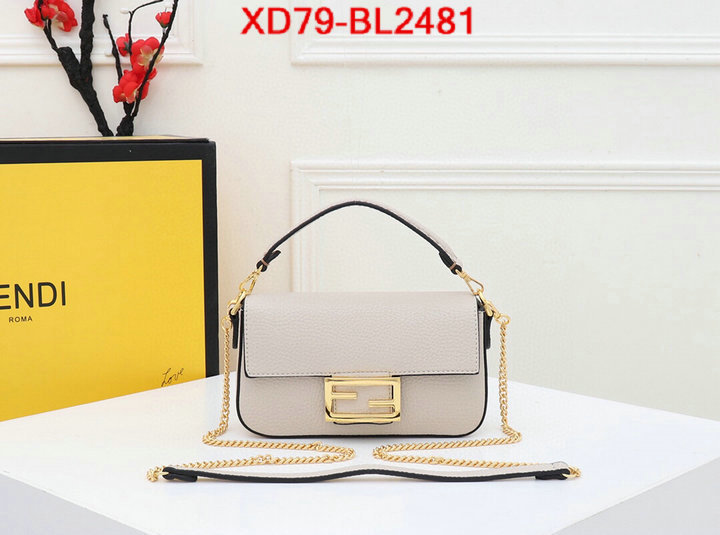 Fendi Bags(4A)-Baguette-,2023 perfect replica designer ,ID: BL2481,$: 79USD