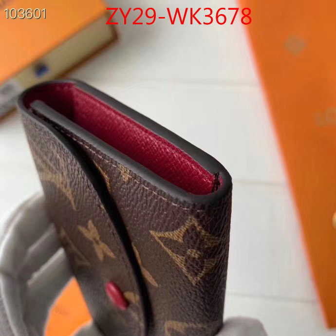 LV Bags(4A)-Wallet,ID: WK3678,$:29USD