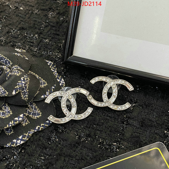 Jewelry-Chanel,highest quality replica , ID: JD2114,$: 39USD