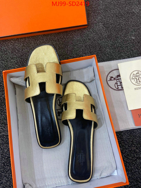 Women Shoes-Hermes,fake designer , ID: SD2419,$: 99USD