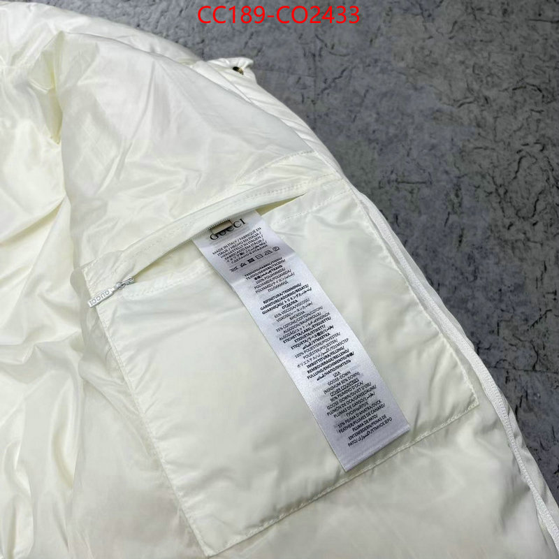 Down jacket Men-Gucci,quality replica , ID: CO2433,$: 189USD