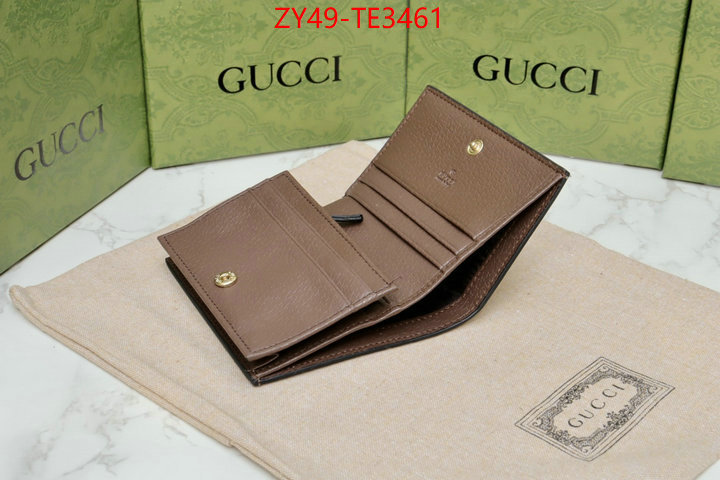 Gucci Bags(4A)-Wallet-,fake ,ID: TE3461,$: 49USD