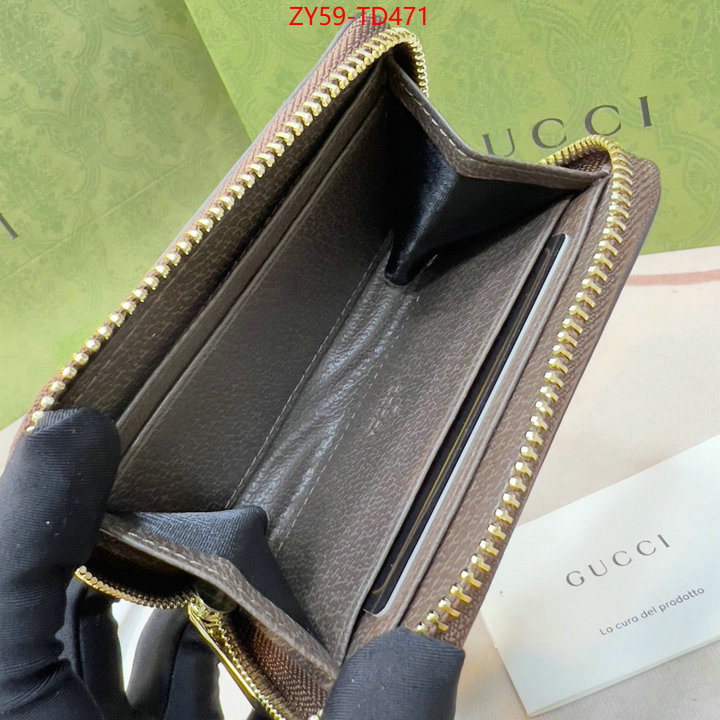 Gucci Bags(4A)-Wallet-,ID: TD471,$: 59USD