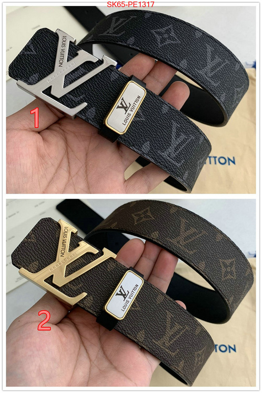 Belts-LV,replica aaaaa designer , ID: PE1317,$: 65USD