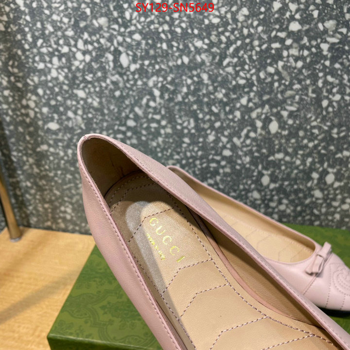 Women Shoes-Gucci,7 star quality designer replica , ID: SN5649,$: 129USD