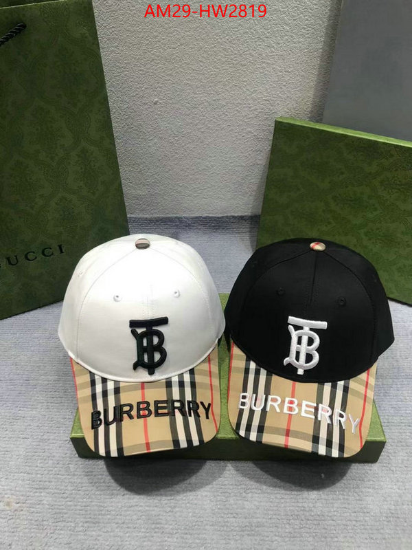 Cap (Hat)-Burberry,replicas , ID: HW2819,$: 29USD