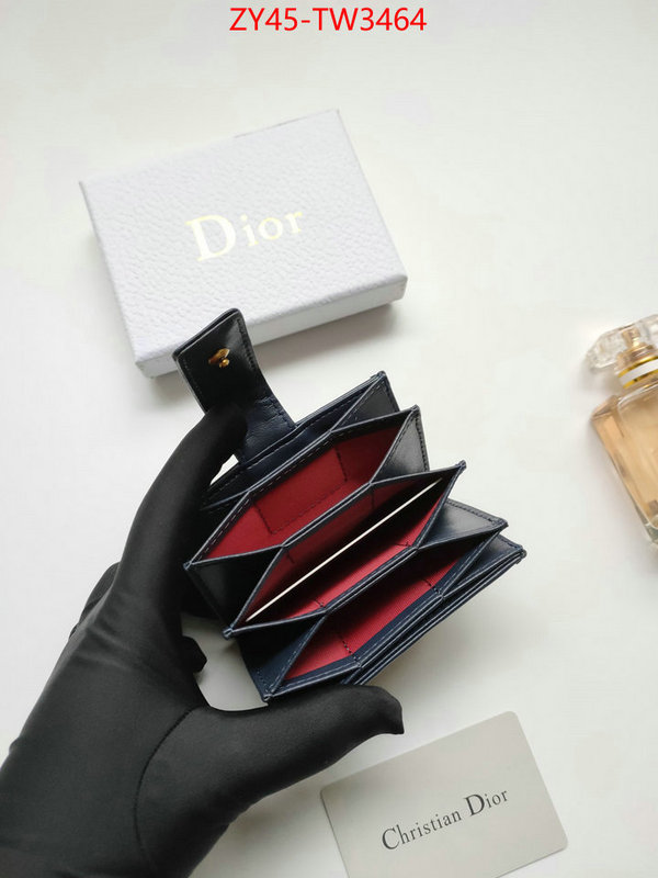 Dior Bags(4A)-Wallet-,ID: TW3464,$: 45USD