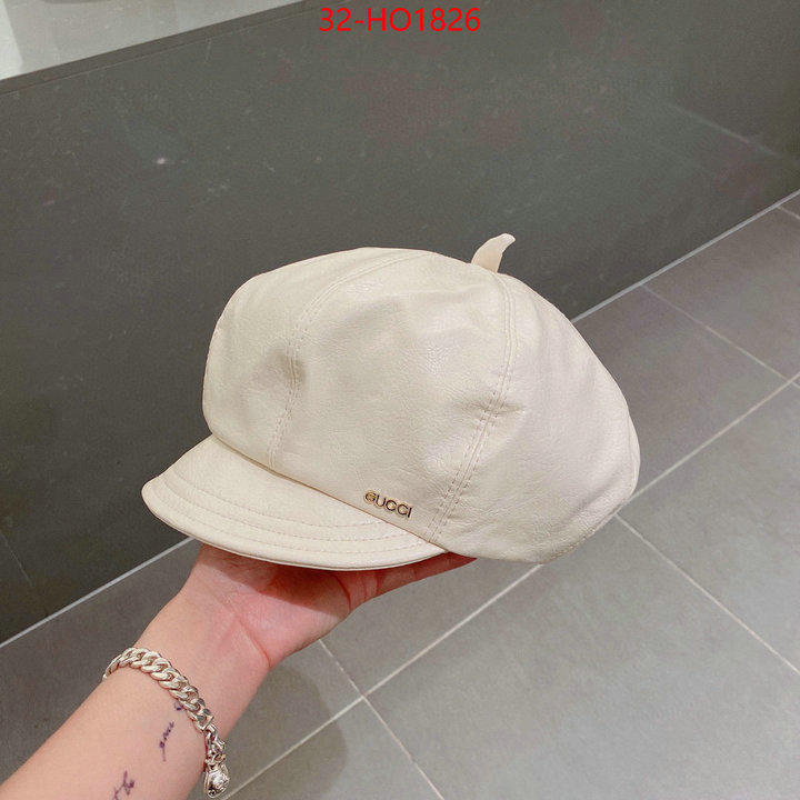 Cap (Hat)-Gucci,high quality 1:1 replica , ID: HO1826,$: 32USD