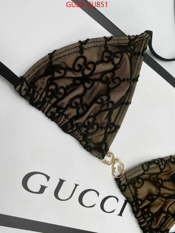 Swimsuit-GUCCI,replica 2023 perfect luxury , ID: CU851,$: 29USD