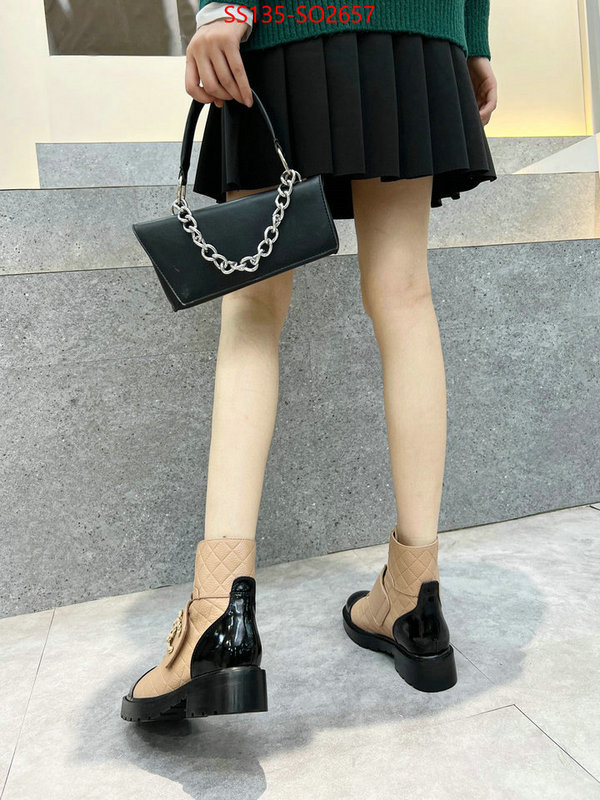 Women Shoes-Chanel,what is top quality replica , ID: SO2657,$: 135USD