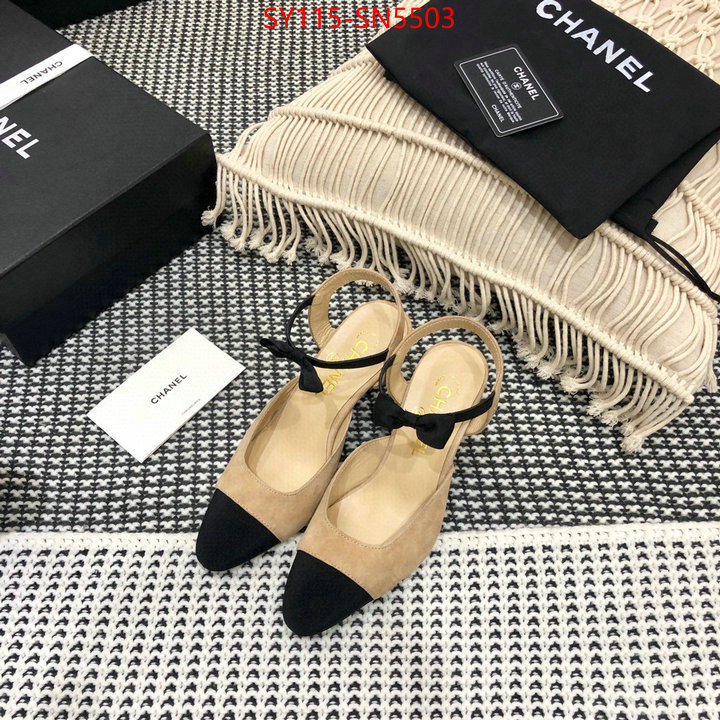 Women Shoes-Chanel,the quality replica , ID: SN5503,$: 115USD