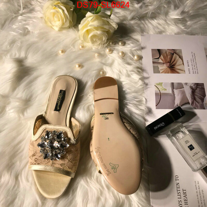 Women Shoes-DG,where to buy replicas , ID: SL6624,$: 79USD