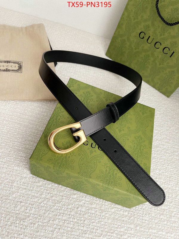 Belts-Gucci,aaaaa class replica , ID: PN3195,$: 59USD