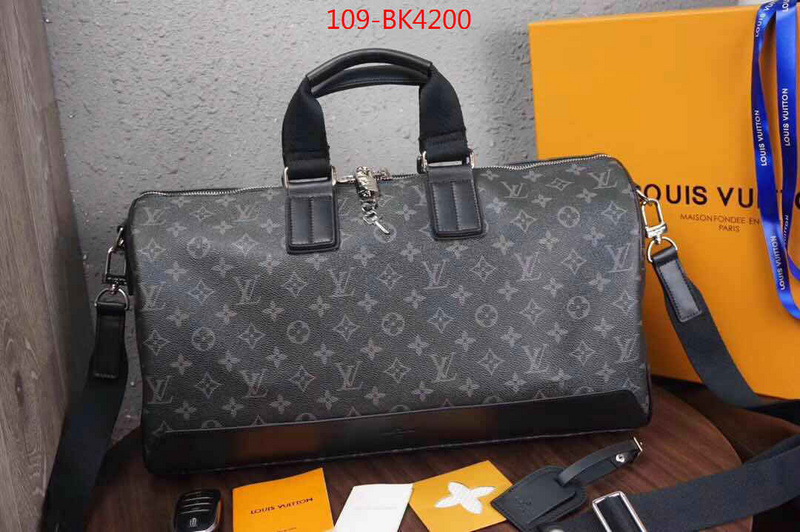 LV Bags(4A)-Keepall BandouliRe 45-50-,aaaaa class replica ,ID: BK4200,