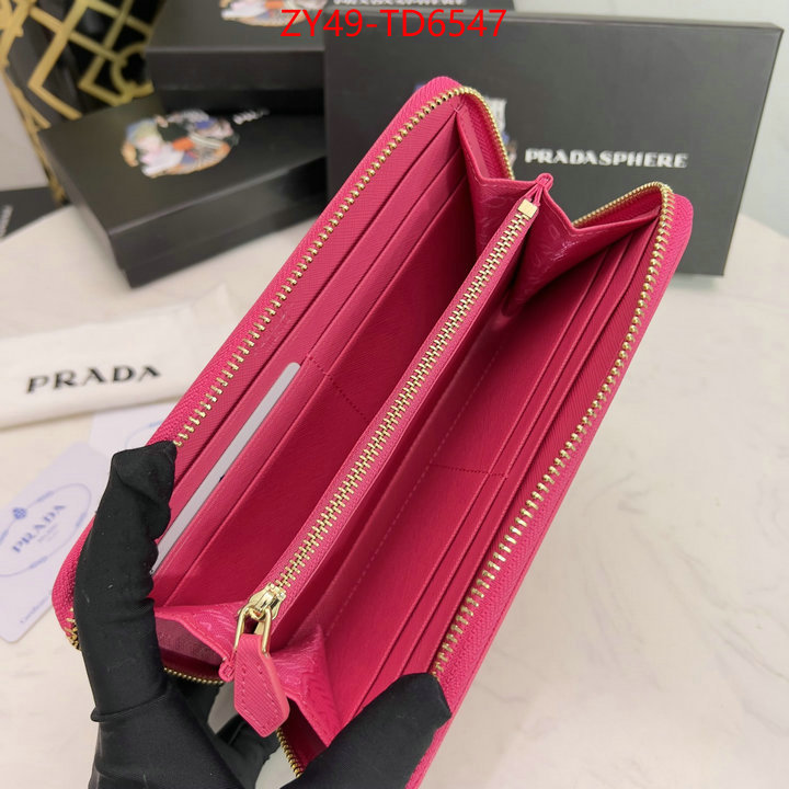 Prada Bags(4A)-Wallet,7 star ,ID: TD6547,$: 49USD