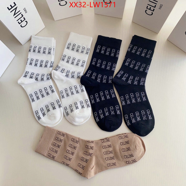 Sock-CELINE,luxury cheap , ID: LW1571,$: 32USD